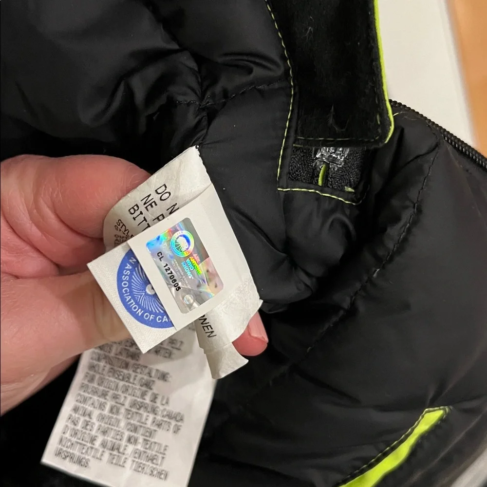 Canada Goose Lime Green baby bunting bad Snowsuit - Picture 6 of 8